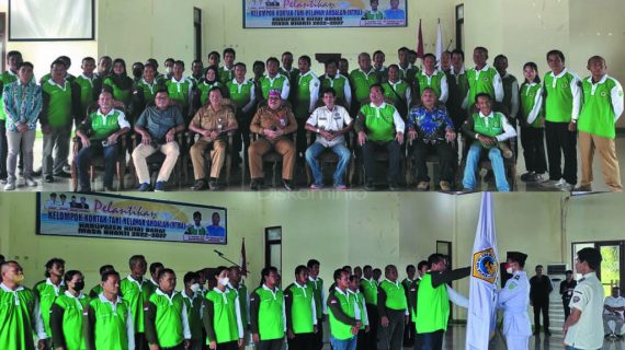 Pemkab Kutai Barat Melantik Pengurus KTNA Kabupaten Kutai Barat Periode 2022-2027