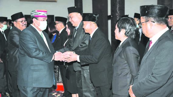 Bupati Lantik 66 Pejabat Eselon Dilingkungan Pemerintah Kabupaten Kutai Barat