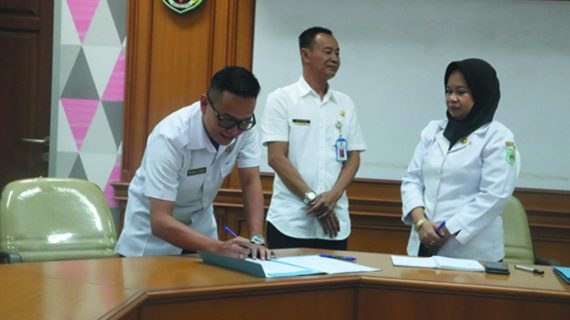 Diskominfo Kutai Barat Serah Terima Jabatan Sekretaris Dinas Dan Kepala Bidang Aptika