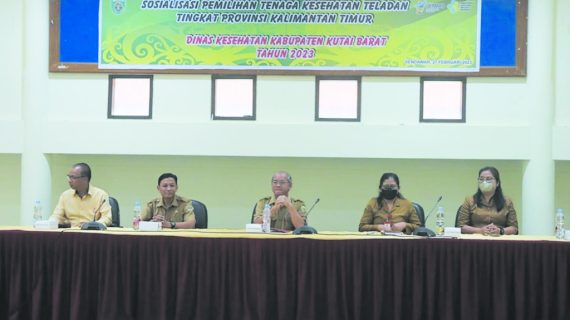 Sosialisasi Pemilihan Tenaga Kesehatan Teladan Tingkat Provinsi Kalimantan Timur