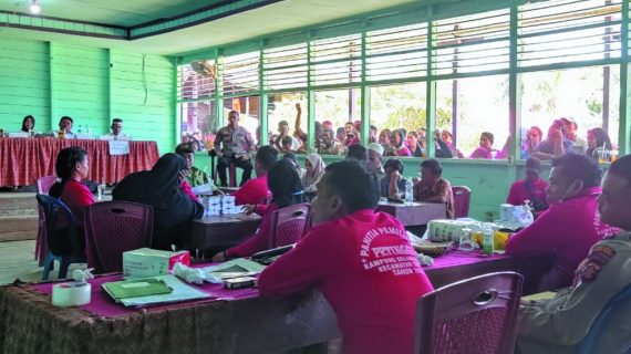 Pemilihan Petinggi Kampung Kelian Dalam Kecamatan Tering berlangsung Aman dan Lancar