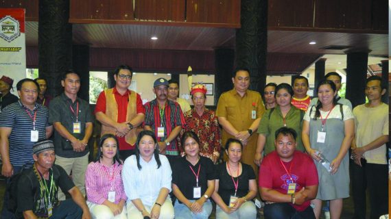 Penutupan Mubes  Lembaga Adat Besar Kabupaten Kutai Barat.