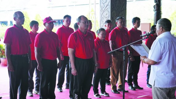 Sebanyak 25 Pengurus Portina Di Kutai Barat Resmi Dilantik