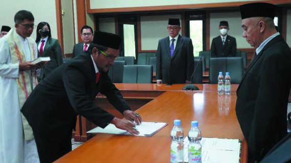 Hironimus Stepen Dilantik Sebagai Kabid Cipta Karya Dinas PUPR Kutai Barat