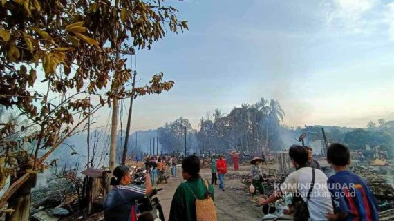 32 Rumah Dan Lamin Kampung Muhur Terbakar