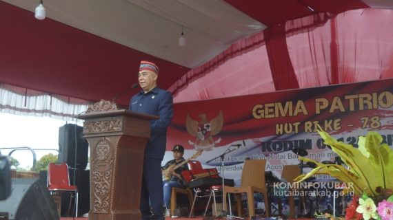 Wakil Bupati Kutai Barat Hadiri Penutupan Stand Pameran Alutsista