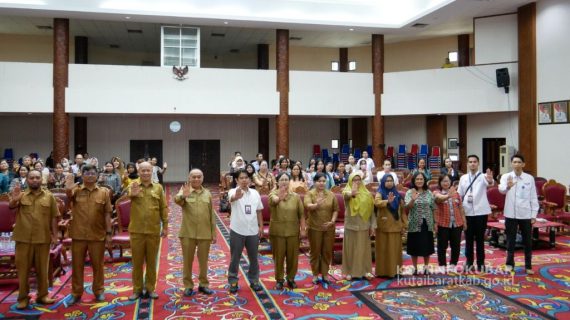 Wakil Bupati Kutai Barat  Buka Workshop Verifikasi Dan Validasi Data Keluarga Berisiko Stunting Tahun 2023