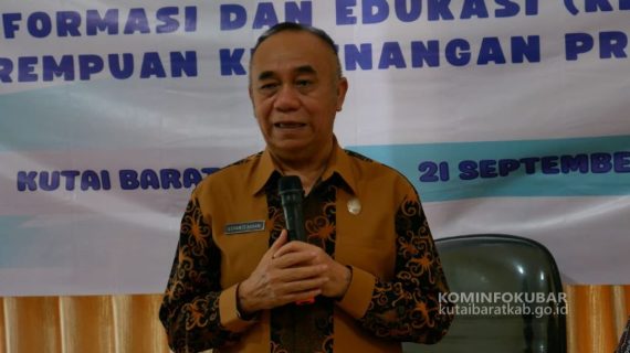 Wakil Bupati Kutai Barat Hadiri Kegiatan Penguatan Dan Pengembangan KIE Pemberdayaan Perempuan Kewenangan Provinsi Di Kutai Barat