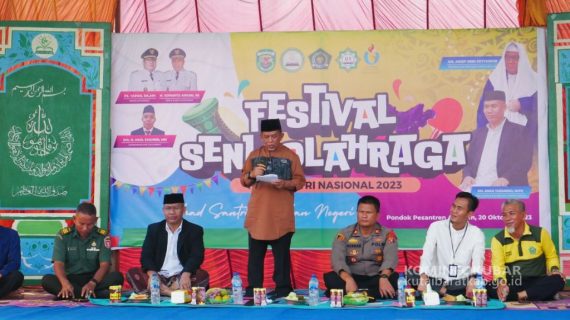Dalam Rangka Hari Santri Nasional, Asisten II Buka Rangkaian Festival Seni Dan Olahraga
