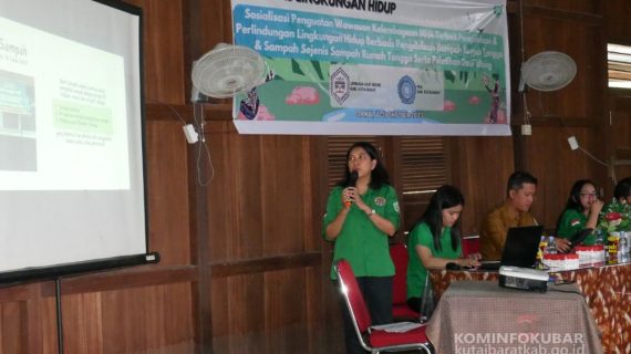 Dinas Lingkungan Hidup Kutai Barat Gelar Sosialisasi Penguatan Wawasan Kelembagaan MHA
