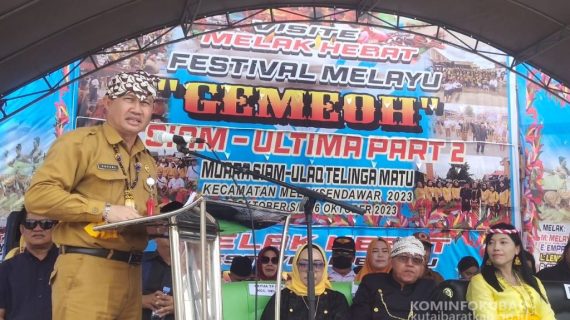 Hari Jadi Kecamatan Melak 2023, Festival Melayu “Gemeoh” Siam Ultima Kembali di Gelar untuk Kedua Kalinya