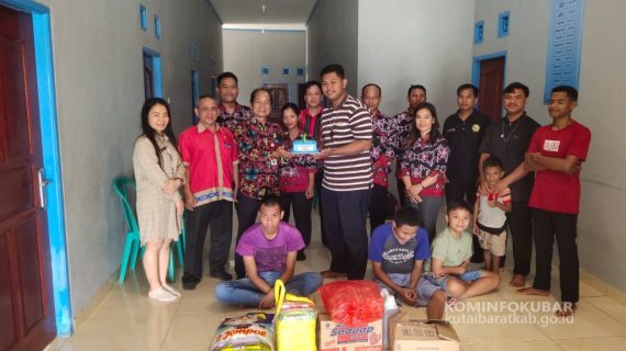 Rayakan Hari Ulang Tahun, TKSK Kutai Barat  Sambangi Panti Asuhan Salurkan Bansos
