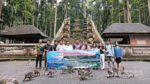 Dinas Lingkungan Hidup Kutai Barat Studi Tiru Ke Kabupaten Badung Untuk Kelola Sampah Dan Hutan Adat