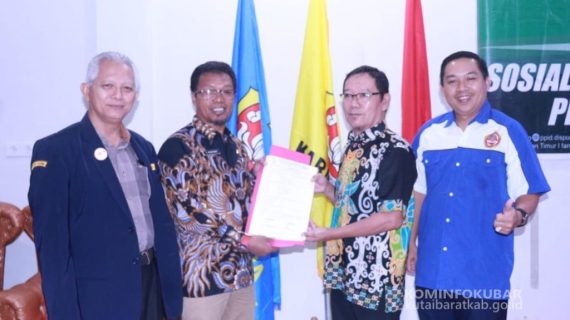 Dispora Kaltim Bersama Dissos Dan Dispora Kutai Barat Gelar Sosialisasi Pemberdayaan Karang Taruna Pemuda