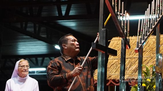 Momen Perayaan Natal Oikumene Kutai Barat Menjadi  Pesan Perdamaian Antar Sesama