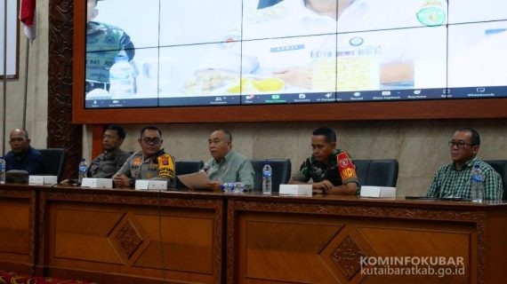 Wakil Bupati Kutai Barat Laporkan Kondisi Pemilu Di Kutai Barat