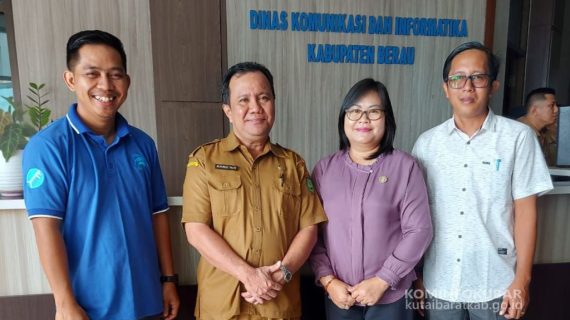 Dinas Komunikasi dan Informatika Kutai Barat Berkunjung Ke Dinas Komunikasi dan Informatika Berau