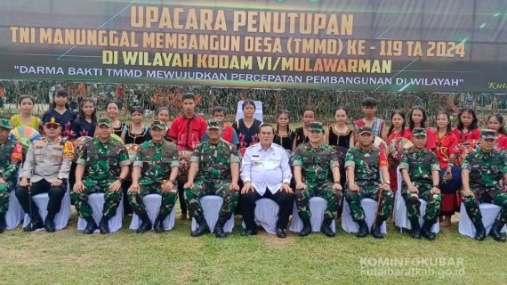 Upacara Penutupan TNI Manunggal Membangun Desa (TMMD) Ke-119