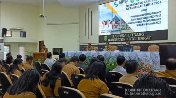 Buka Musrenbang Tingkat Kabupaten, Bupati Kutai Barat Sampaikan Beberapa Aspek Pembangunan