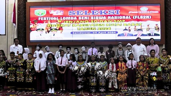Disdikbud Kutai Barat Gelar Seleksi FLS2N Jenjang SD dan SMP Tingkat Kabupaten