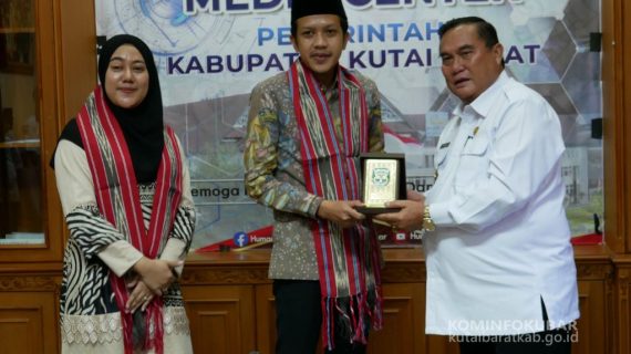 Bahas Tentang Pertambangan, Bupati Kutai Barat Terima Kunker Wakil Bupati Trenggalek