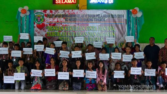 Pelepasan Siswa-Siswi Kelas VI SD Negeri 003 Barong Tongkok