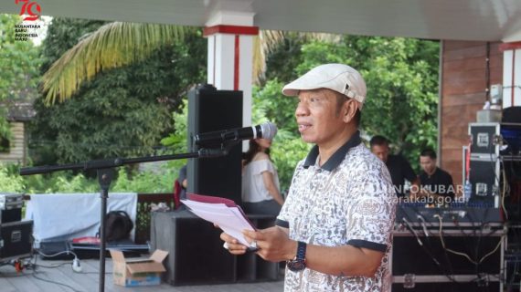 Dukung Musik Lokal Kutai Barat, Staf Ahli Bidang SDM dan Kemasyarakatan Buka Festival Band HUT Media Kaltim Ke 4