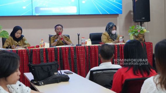 Evaluasi Kinerja, Diskominfo Kubar Gelar Rapat Evaluasi Tenaga Non ASN