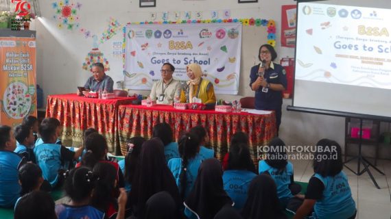 Kenali Anak Sejak Dini Dan Cegah Stunting, Dinas Ketapang Kutai Barat Goes To School Sosialisasikan B2SA
