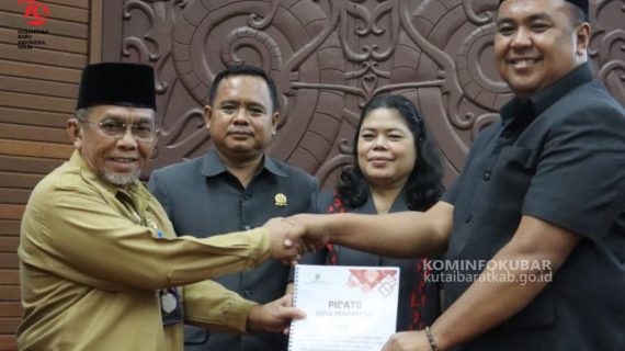 Penyampaian Rancangan Perubahan KUA dan Rancangan PPAS APBDP Tahun Anggaran 2024