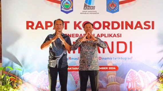 Kepala Diskominfo Kutai Barat Hadiri Rakor SRIKANDI di Kota Mataram