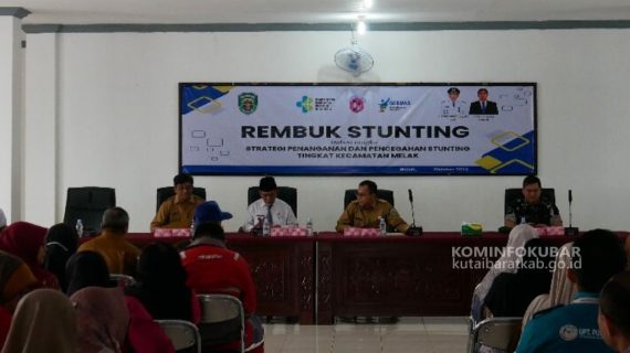 Rembuk Stunting di Kecamatan Melak: Upaya Bersama untuk Menurunkan Prevalensi Stunting di Kutai Barat