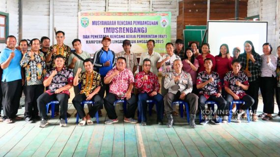 Susun Program Priotitas Pembangunan, Pemerintah Kampung Intu Lingau Gelar Musrembang Tahun Anggaran 2025