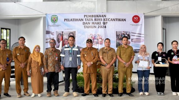 Kutai Barat Gelar Pelatihan Tata Rias dan Open Rekrutmen, Dorong Sinergi untuk Peningkatan SDM dan Lapangan Kerja
