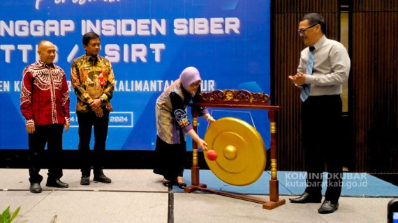 Perkuat Keamanan Siber Daerah, TTIS/CSIRT Tingkat Kabupaten/Kota di Kalimantan Timur diresmikan